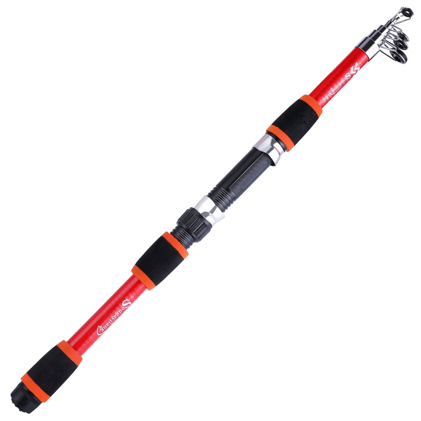 2.1m-3.6m Telescopic Carbon Spinning Fishing Rod