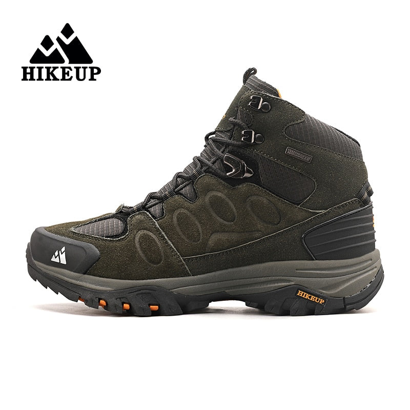 Waterproof Suede High-Top Men's Non-slip Hiking Boot