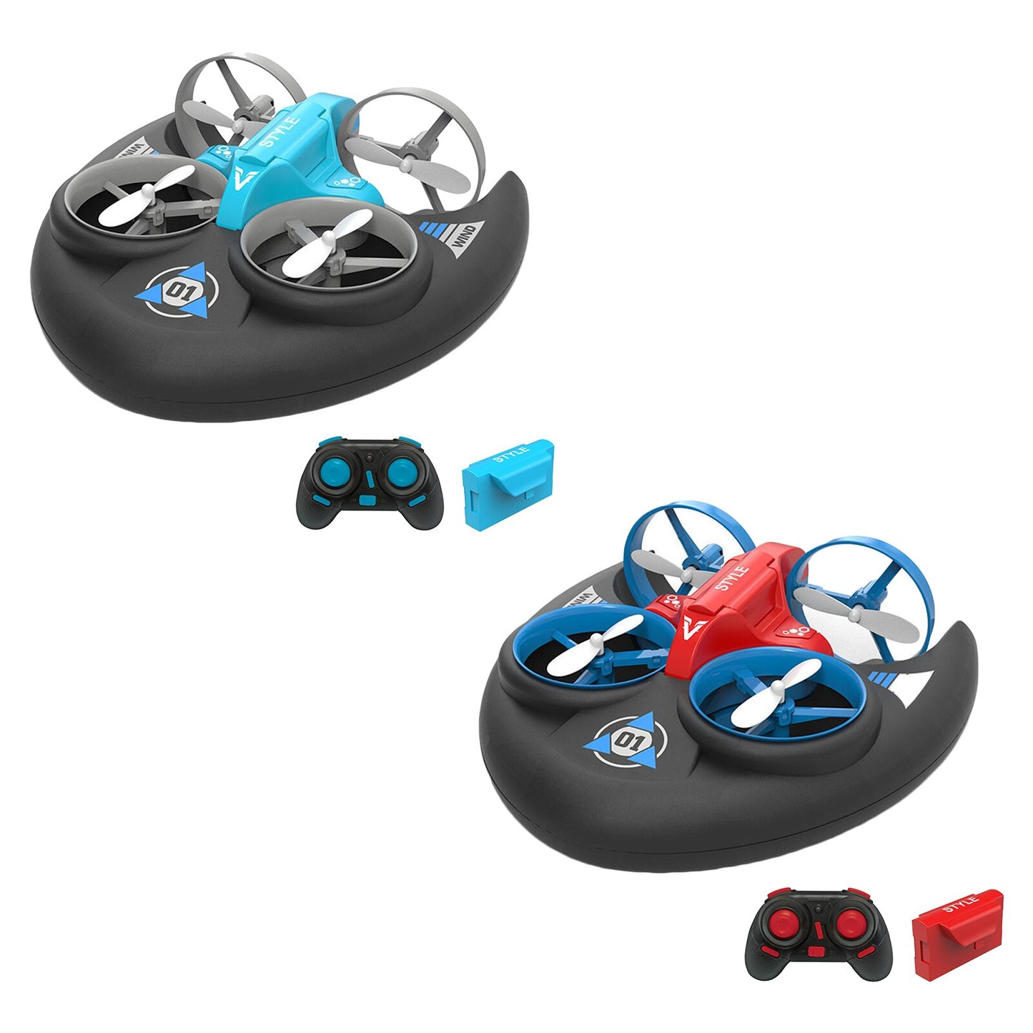 Remote Control Mini Aircraft Quadcopter Drone Hovercraft