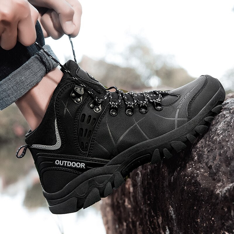 Women's New Outdoor Trekking Hiking Mountain Climbing Boots