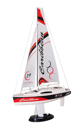 RC Caribbean Sea 2.4G Scale Wind-driven Ship Sailboat with Control Full Set