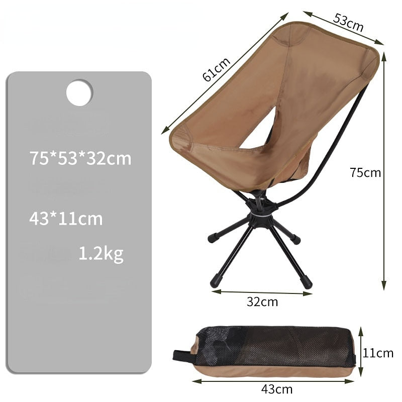 Outdoor Oxford Cloth Folding Camping Portable Camping Chair