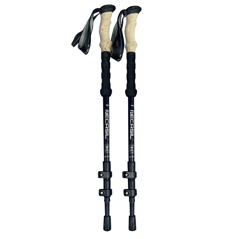 2pcs Trekking Collapsible Hiking Poles