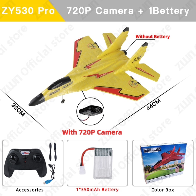 SU35 2.4G With LED Lights Aircraft Remote Control Flying Model