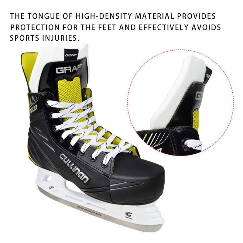 Graf Leather Knife Blade Ice Hockey Skates