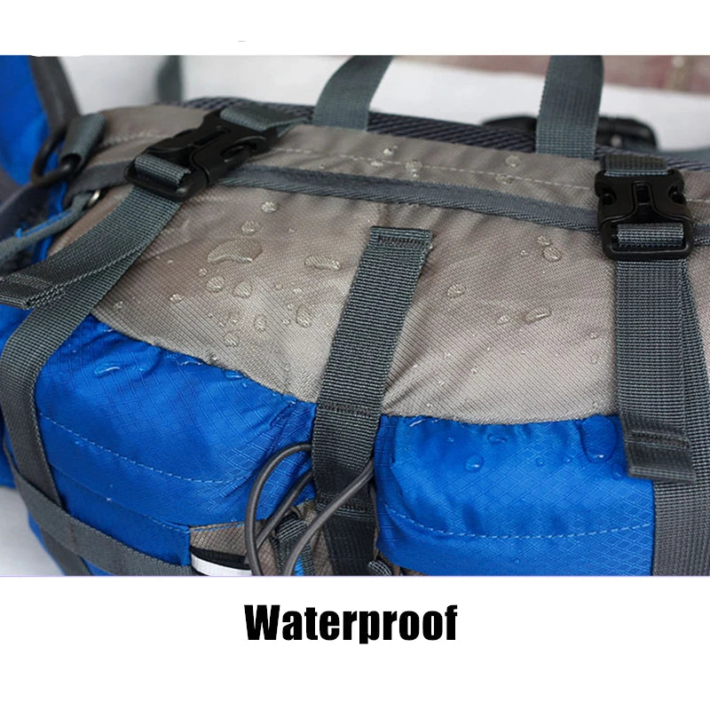 Outdoor Waterproof Nylon Day Hiking Waist Sports Backpack