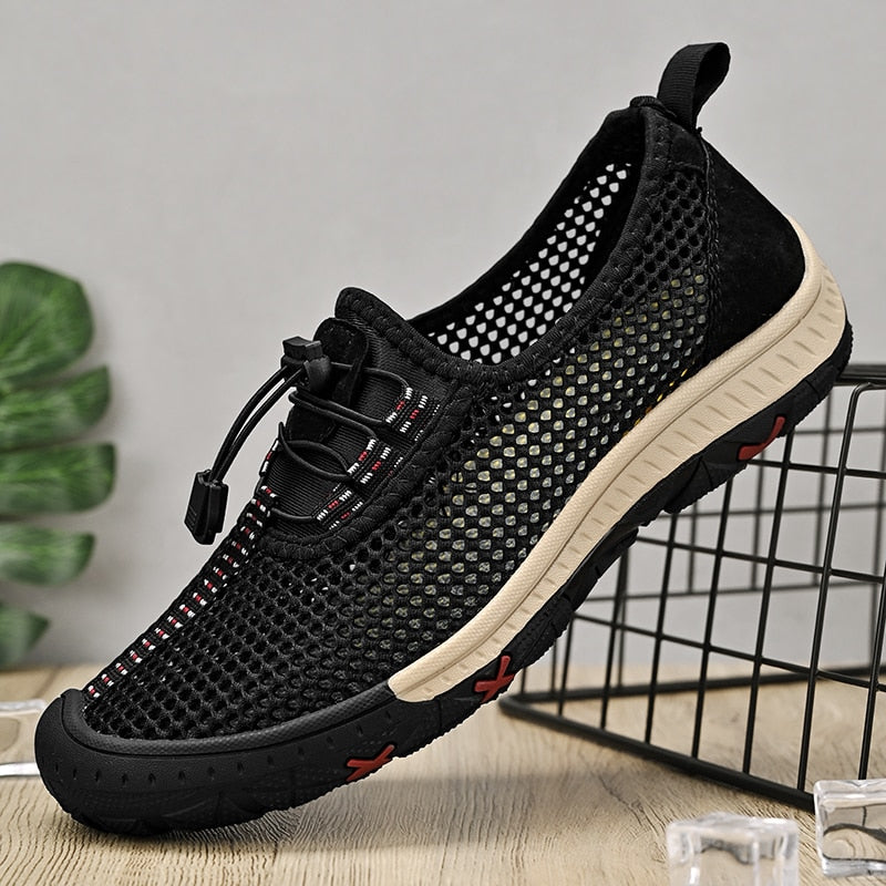 Men's Breathable Mesh Summer Hiking Outdoor Sneakers