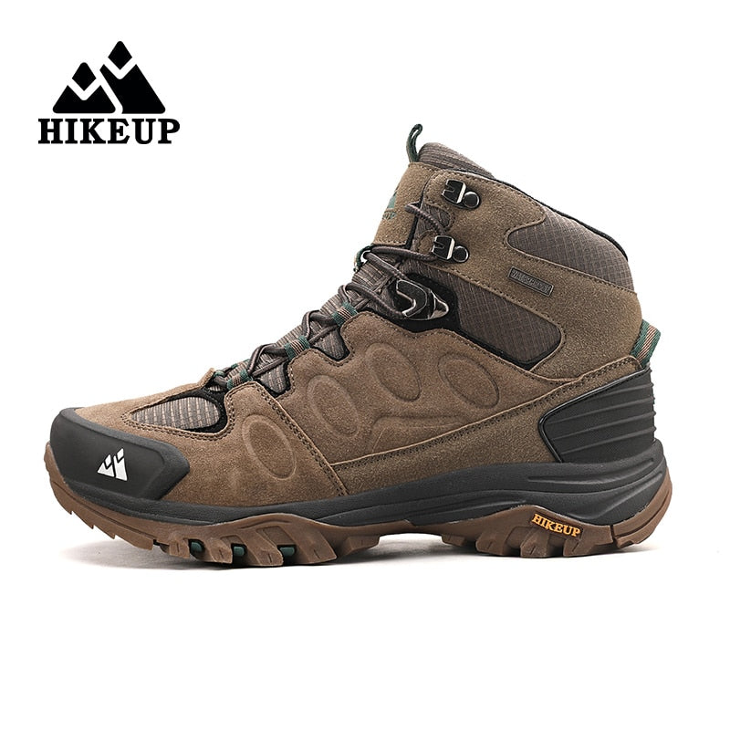 Waterproof Suede High-Top Men's Non-slip Hiking Boot