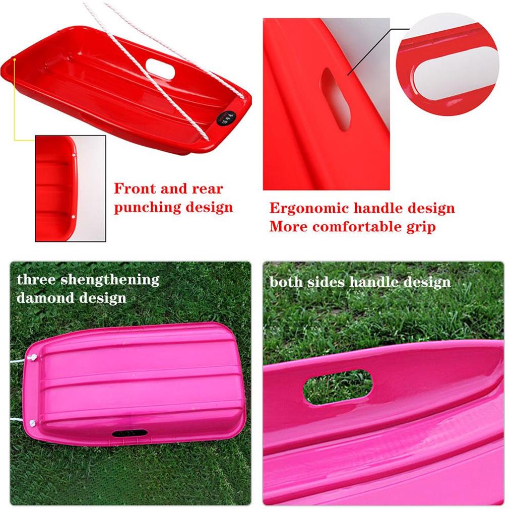 Plastic Winter Sliding Toboggan