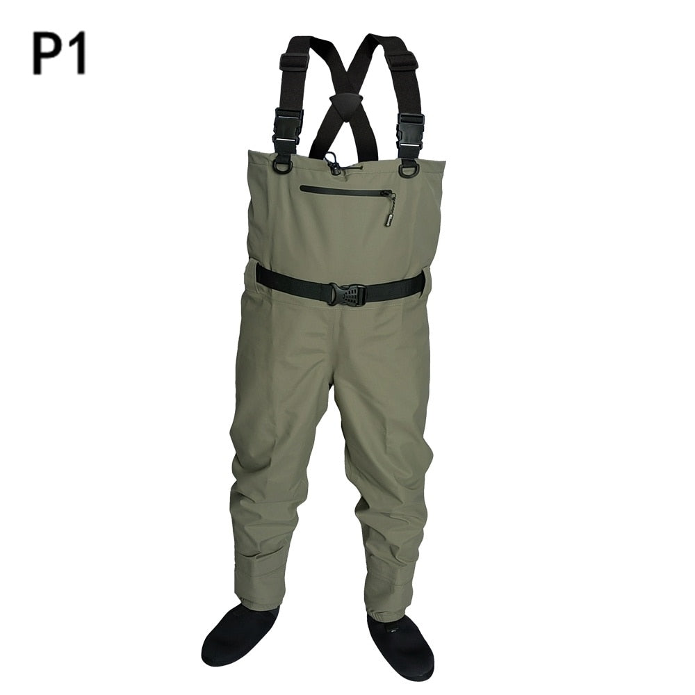 Quick-dry Waterproof Breathable Fly Fishing Children to Adults Neoprene Waders