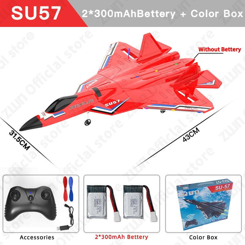 SU35 2.4G With LED Lights Aircraft Remote Control Flying Model