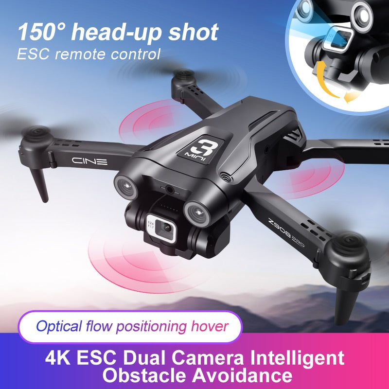 Intelligent Obstacle Avoidance Professional HD 4K Remote Control Helicopter Drone