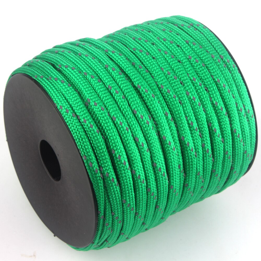 100M 7 cores 4mm Reflective Paracord Outdoor