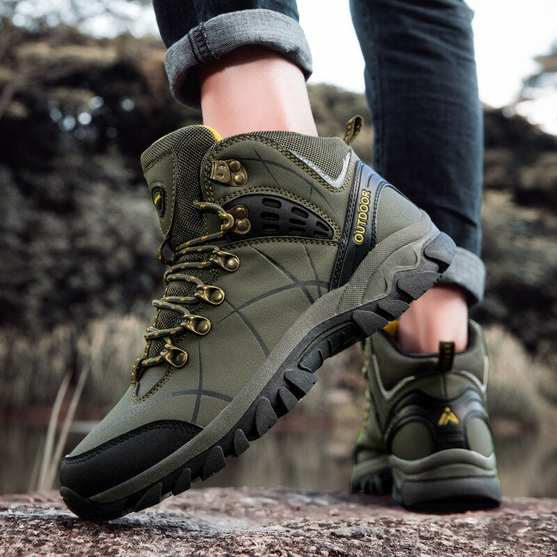 Women's New Outdoor Trekking Hiking Mountain Climbing Boots