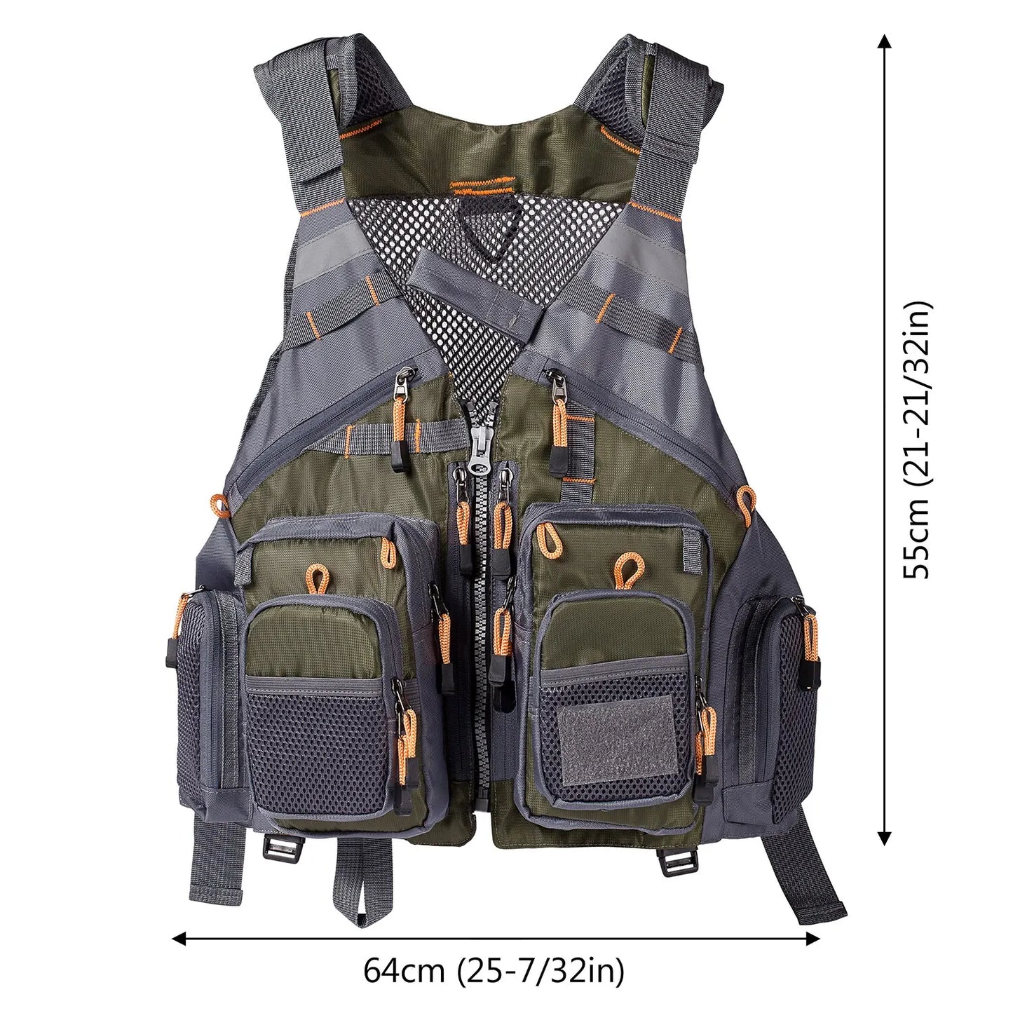 Breathable Adjustable Outdoor Sports Fly Fishing Vest Vest