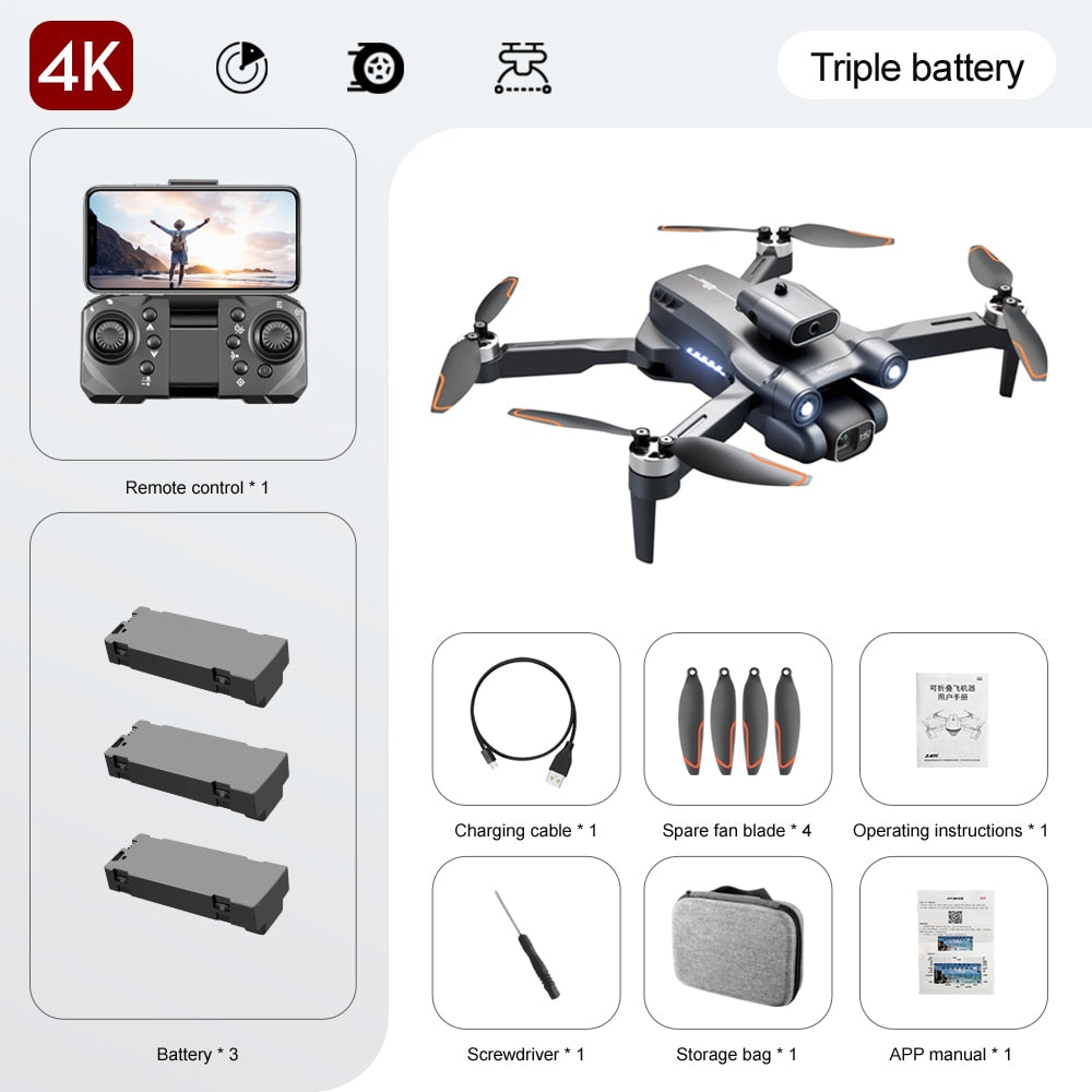 Lenovo 8K/4K Professional HD Aerial Photography Obstacle Avoidance Quadcopter