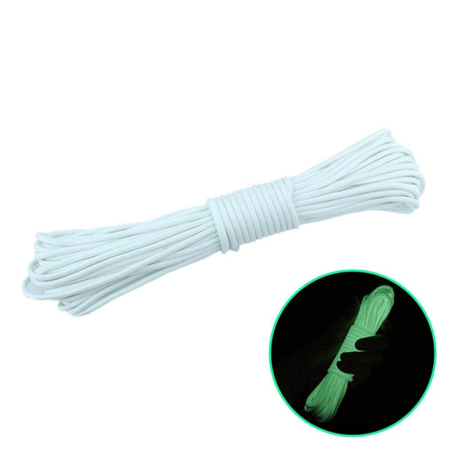 Luminous 9 Strands 4mm Nylon 550 Paracord