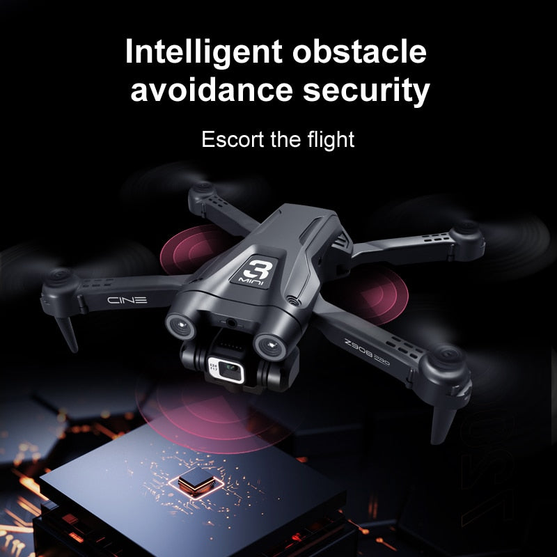 Intelligent Obstacle Avoidance Professional HD 4K Remote Control Helicopter Drone