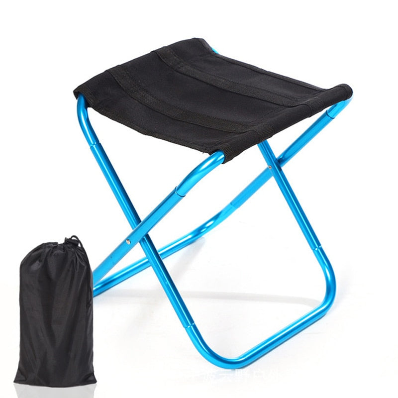 Outdoor Aluminum Portable Folding Picnic Camping Stool