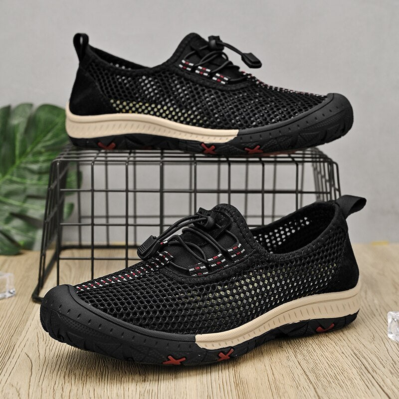 Men's Breathable Mesh Summer Hiking Outdoor Sneakers