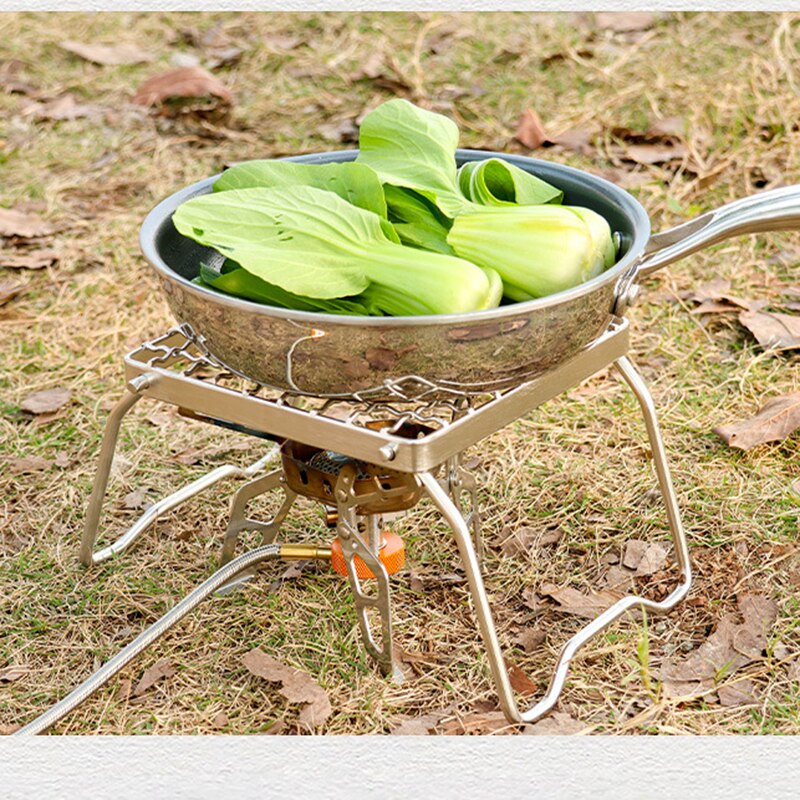 Multifunctional Folding Portable Stainless Steel Camping Grill