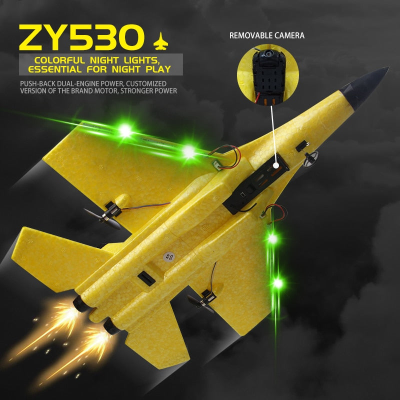 SU35 2.4G With LED Lights Aircraft Remote Control Flying Model