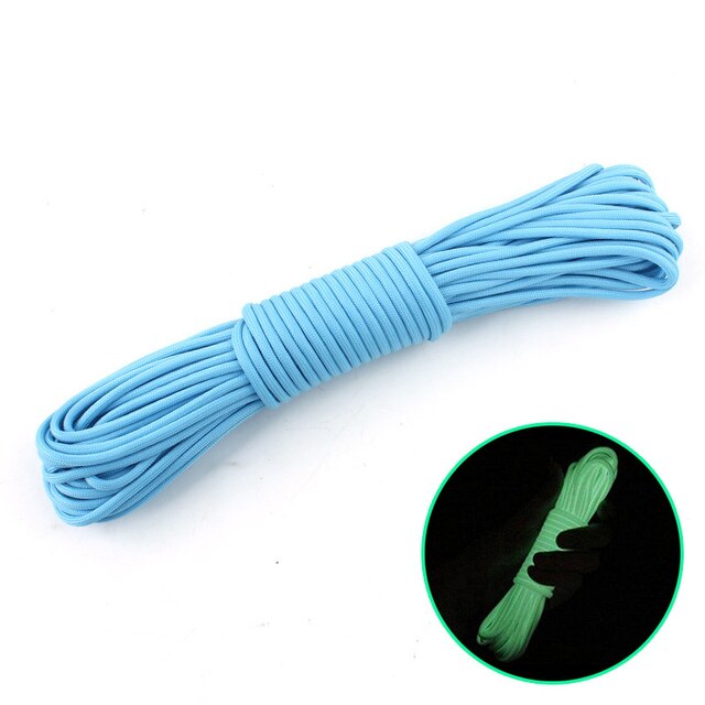 Luminous 9 Strands 4mm Nylon 550 Paracord