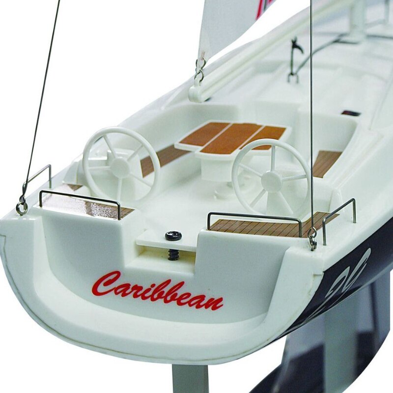 RC Caribbean Sea 2.4G Scale Wind-driven Ship Sailboat with Control Full Set