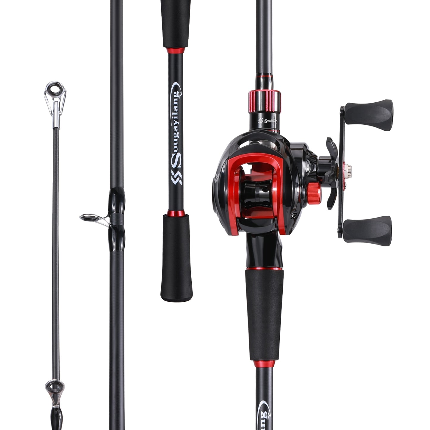 Max Drag 8kg Carbon Fiber Rod and Reel Set 1.8m 2.1m