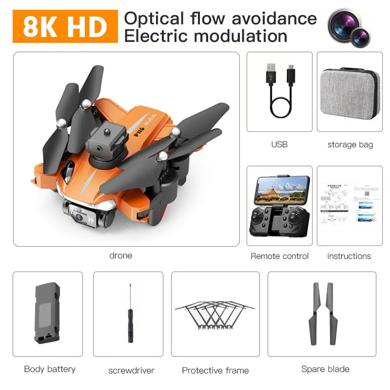 Professional HD Camera Omnidirectional Obstacle Avoidance Quadrotor Drone