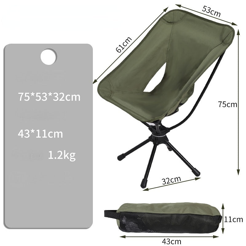 Outdoor Oxford Cloth Folding Camping Portable Camping Chair