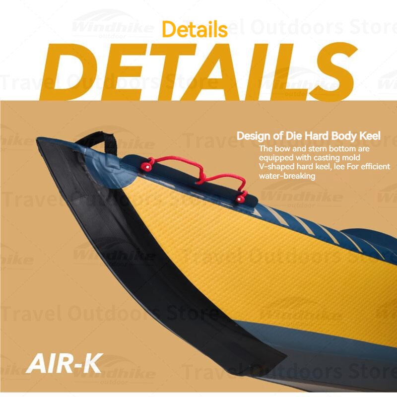 AQUA MARINA TOMAHAWK 3/2/1 Persons Inflatable Kayak