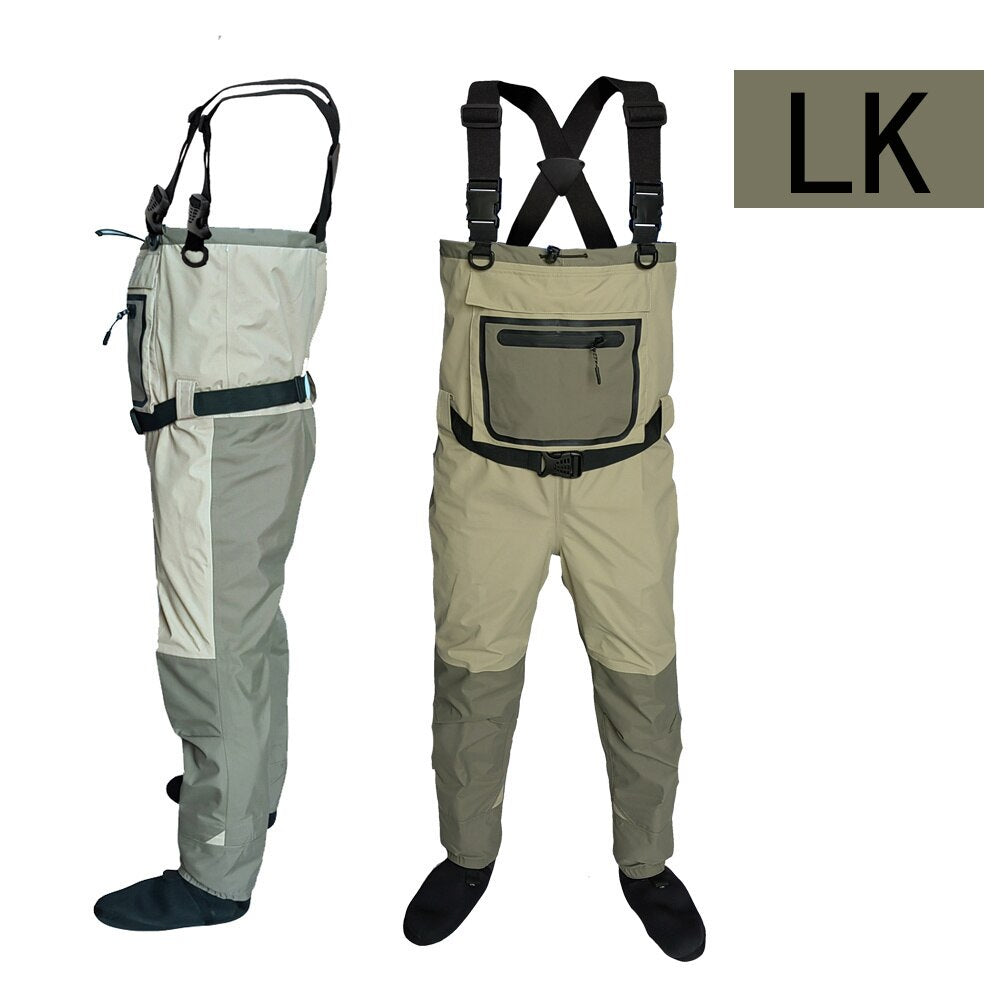 Quick-dry Waterproof Breathable Fly Fishing Children to Adults Neoprene Waders