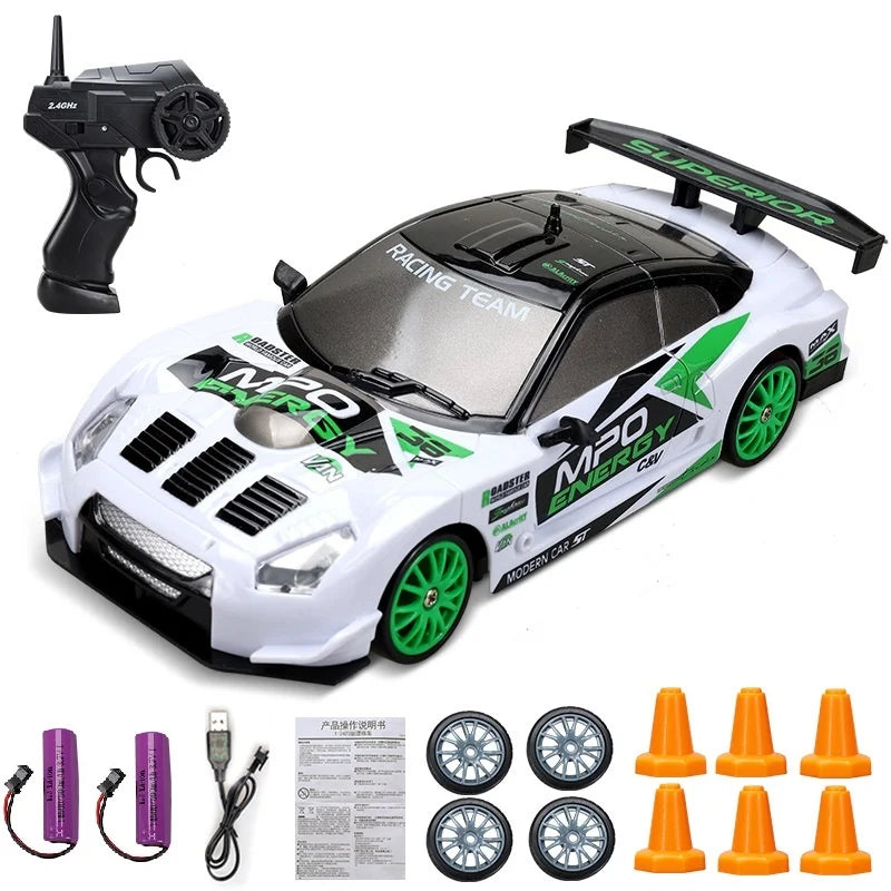 Remote Control GTR AE86 4WD 2.4G Four-wheel Drive Racing Drift Car