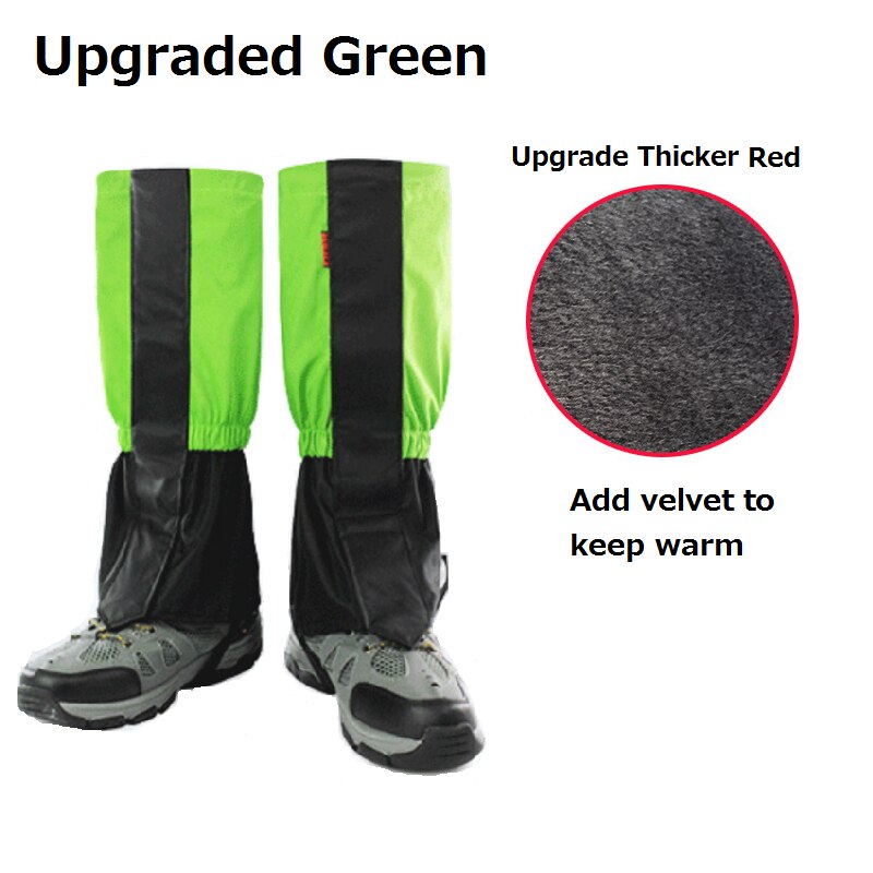 Outdoor Waterproof Legging Gaiters For Hiking Camping Climbing Skiing Desert Trekking