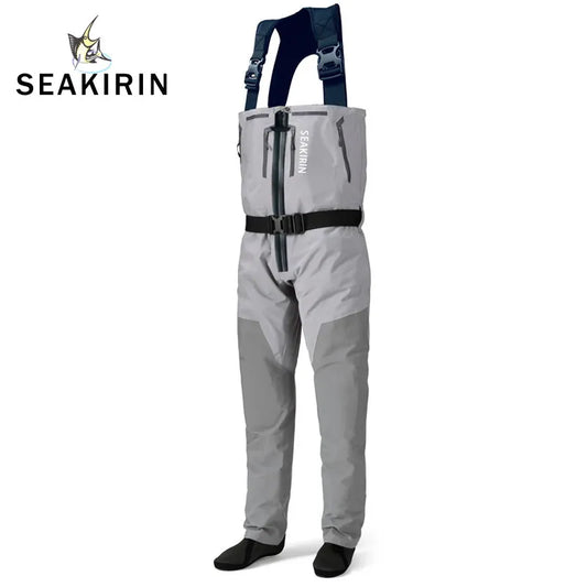 Breathable  Waterproof Zippered Zip-Front Chest Fishing Waders