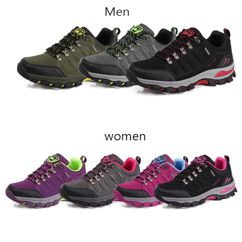 Women's Breathable Non-Slip Trekking Mountain Climbing Shoes