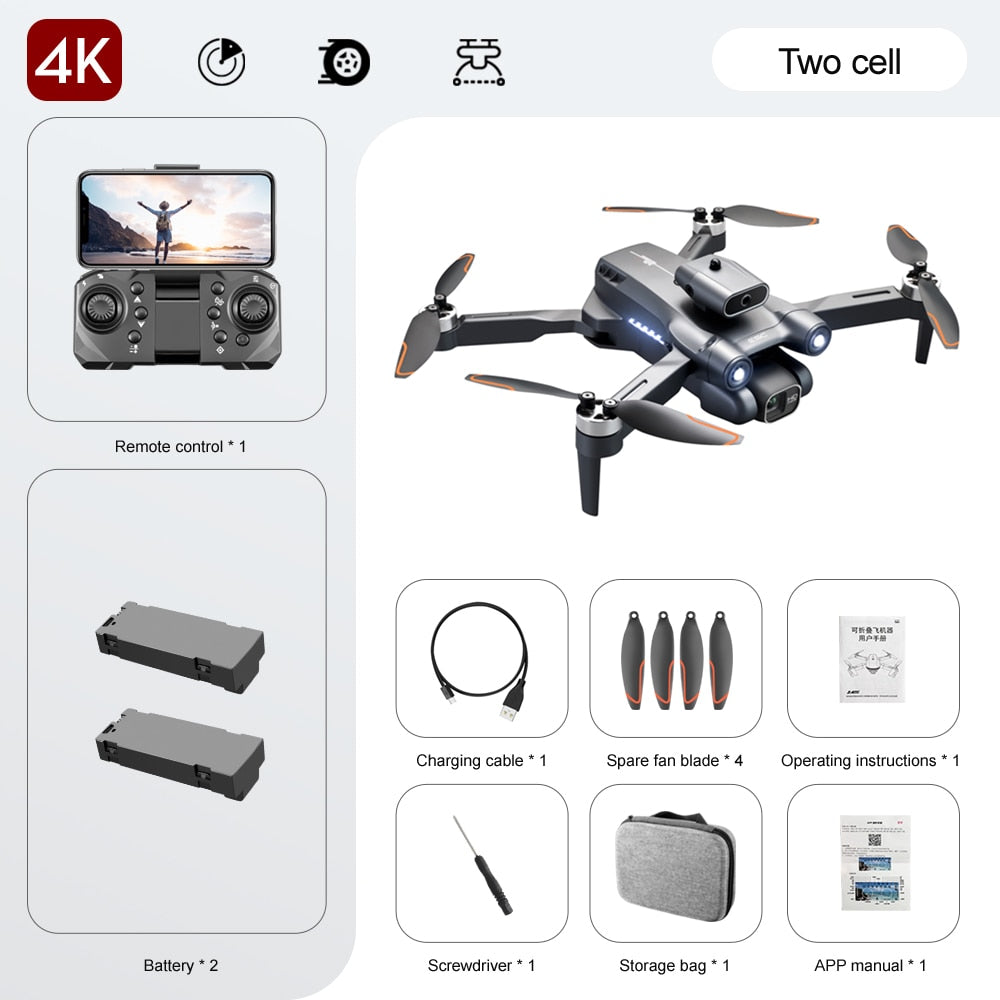 Lenovo 8K/4K Professional HD Aerial Photography Obstacle Avoidance Quadcopter