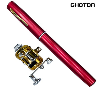 Mini Telescopic Pocket Pen Fishing Rod Set - youroutdoorlivingshop