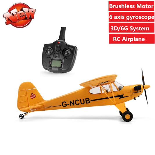 6G 2.4G 5CH 6-axis gyroscope Brushless Motor RTF RC Airplane