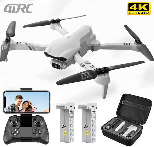 4DRC 4K HD Dual Camera GPS 5G Wifi FPV Foldable Quadcopter RC Drone