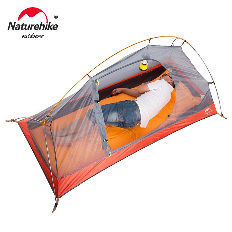 Naturehike 1 Person Double Layer Ultralight Backpacking Tent - youroutdoorlivingshop