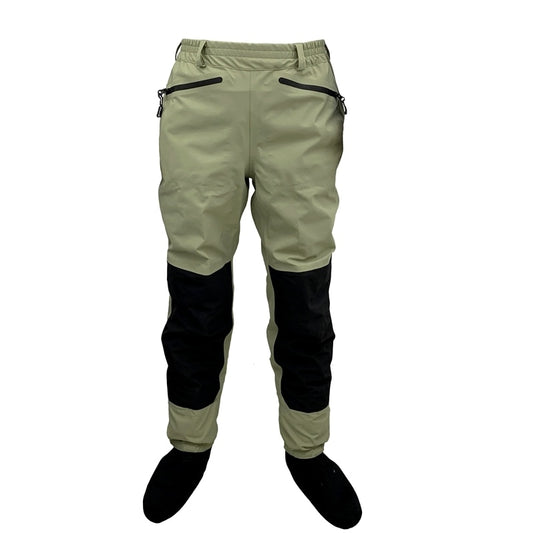 3 Layer Breathable Waterproof Fly Fishing Waist Waders