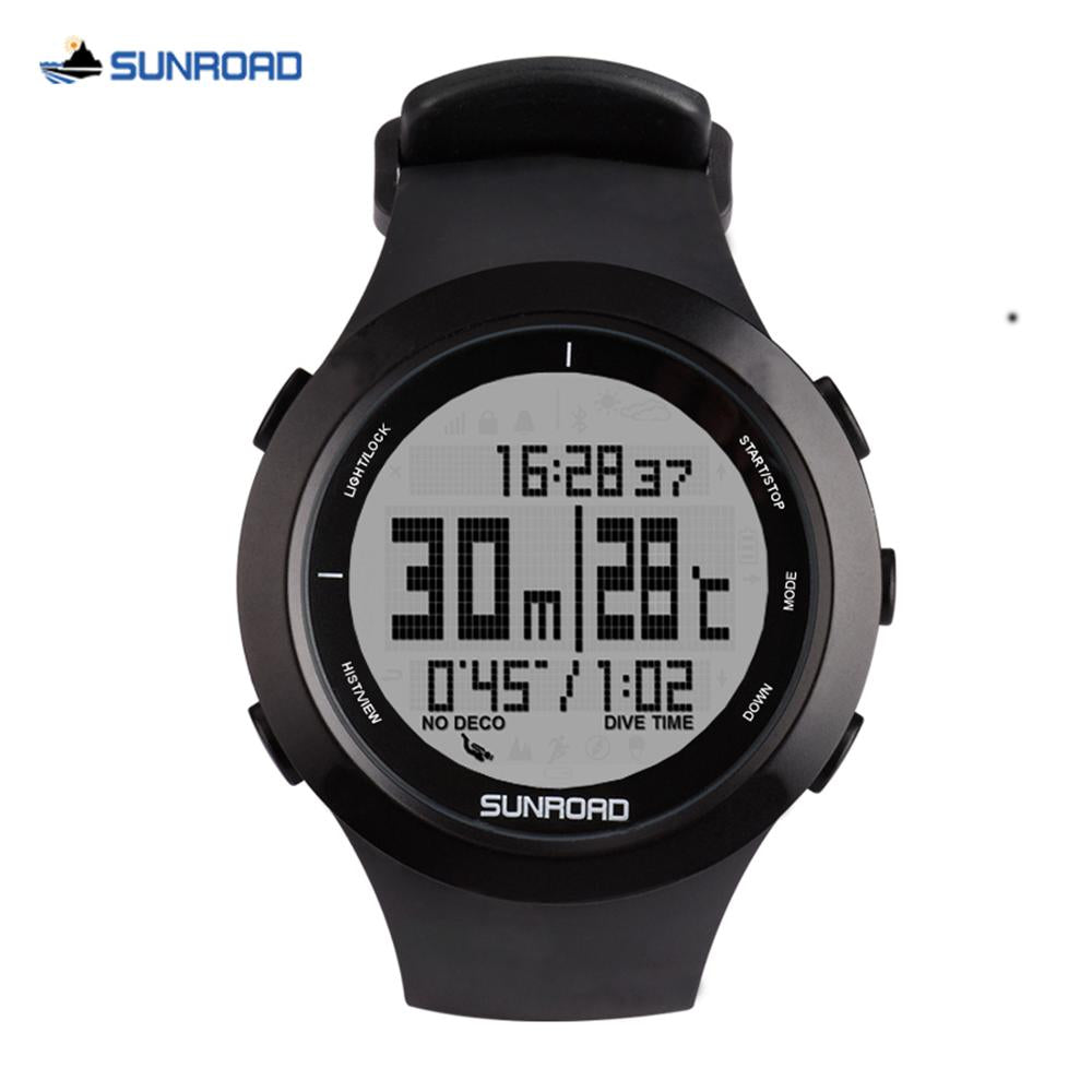 SUNROAD Scuba Free Snorkeling Diving Computer Watch - youroutdoorlivingshop