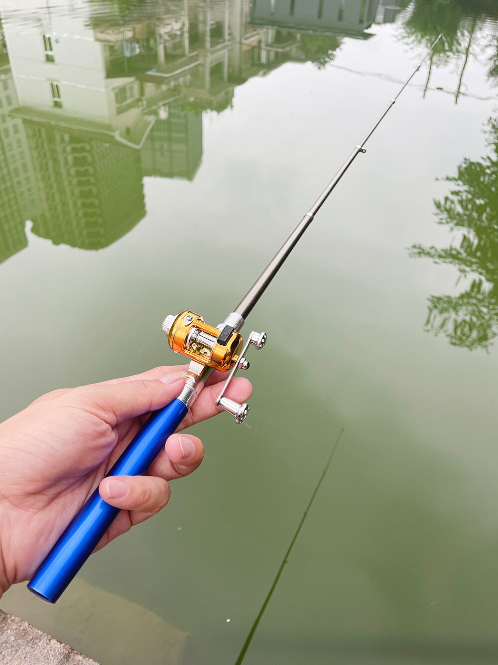 Mini Telescopic Pocket Pen Fishing Rod Set - youroutdoorlivingshop