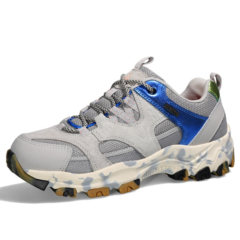 Women's Leather Camping Trekking Hiking Shoes