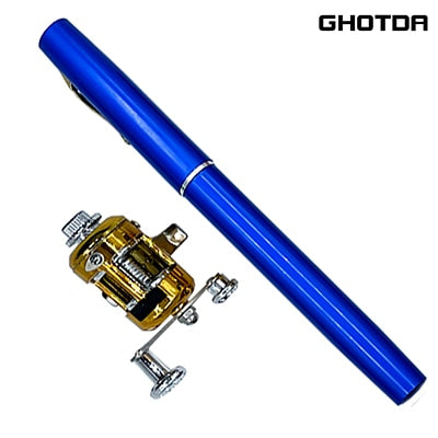 Mini Telescopic Pocket Pen Fishing Rod Set - youroutdoorlivingshop