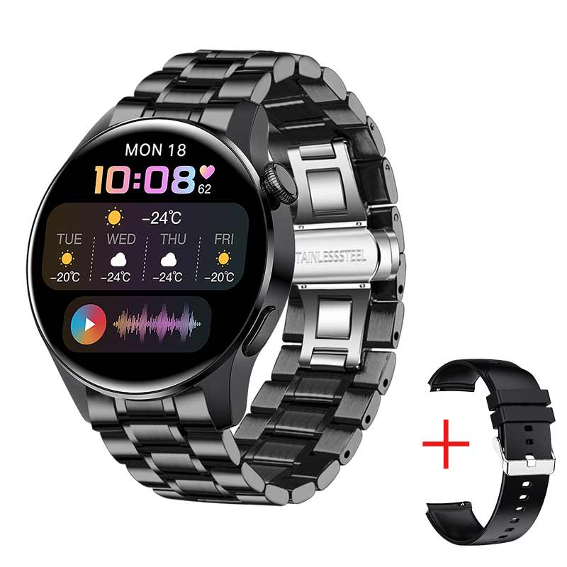 LIGE Full Touch  WaterproofBluetooth Smart Watch Men - youroutdoorlivingshop