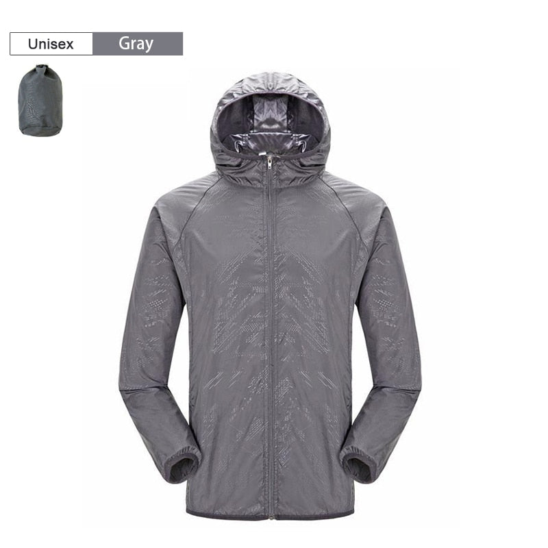 Men's and Women's Waterproof Quick Dry Windbreaker