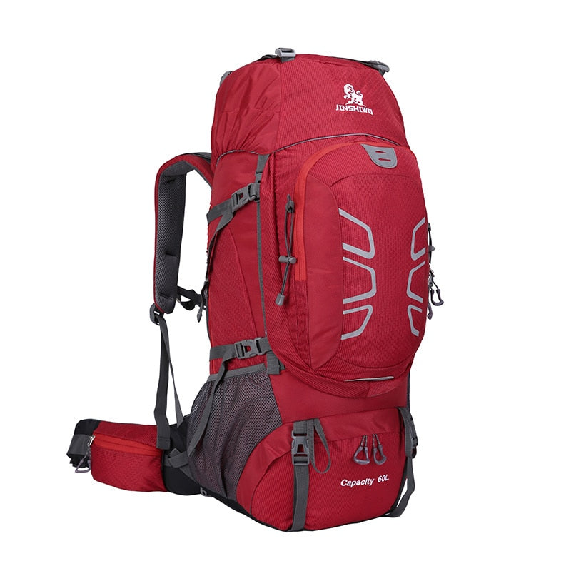 Women's or Men';s 60L Waterproof Climbing Hiking Outdoor Backpack